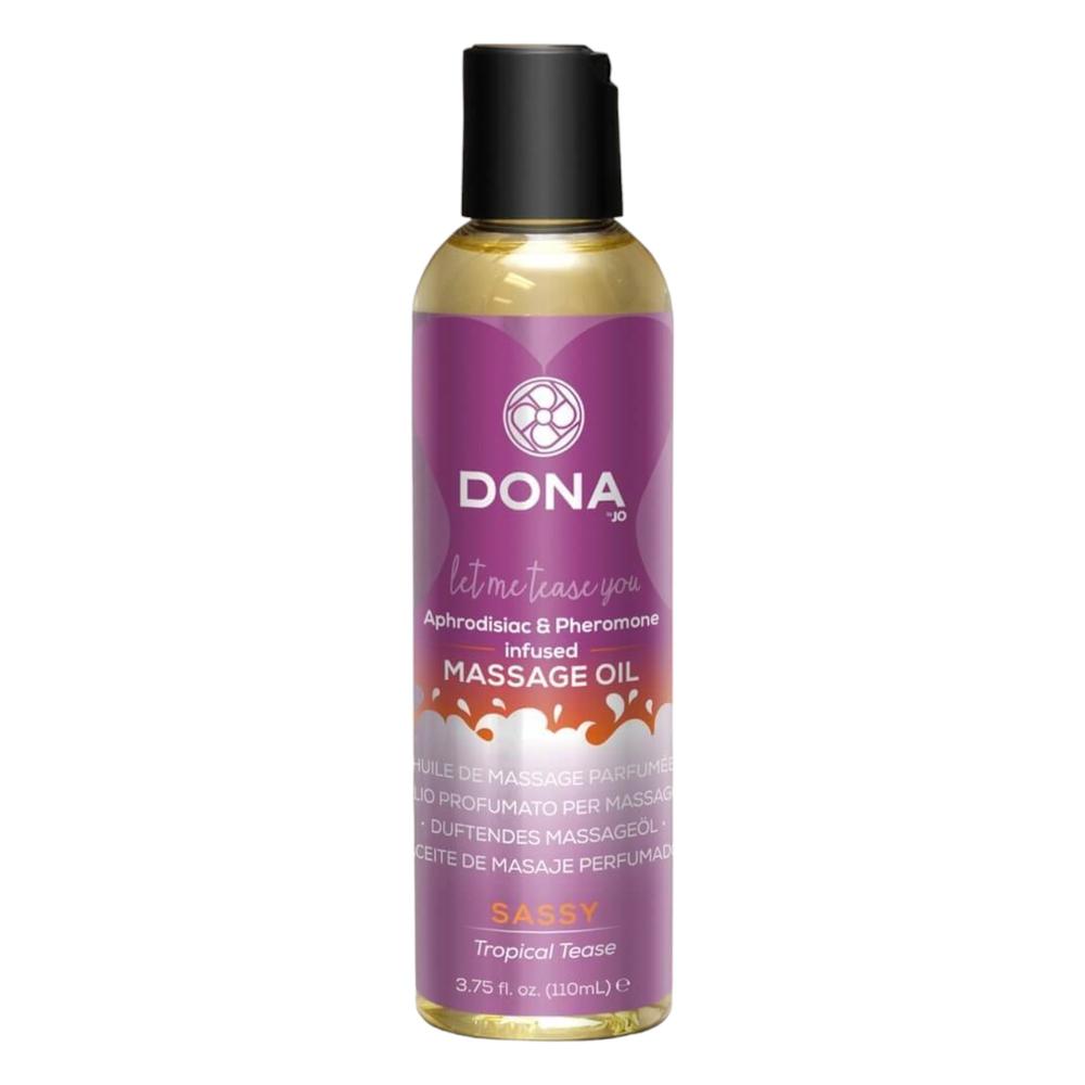E-shop DONA Scented Tropical Tease - voňavý masážný olej (110ml)
